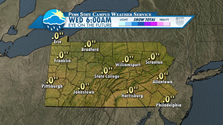 Forecasted Snowfall Total